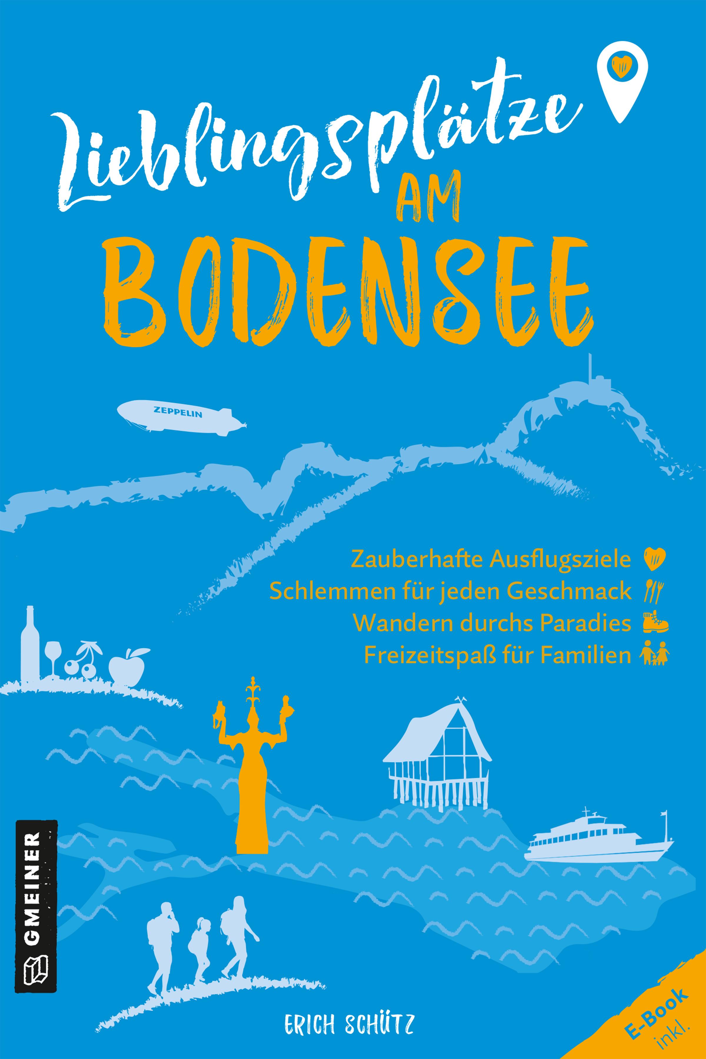 Vorderes Coverbild Lieblingsplätze am Bodensee