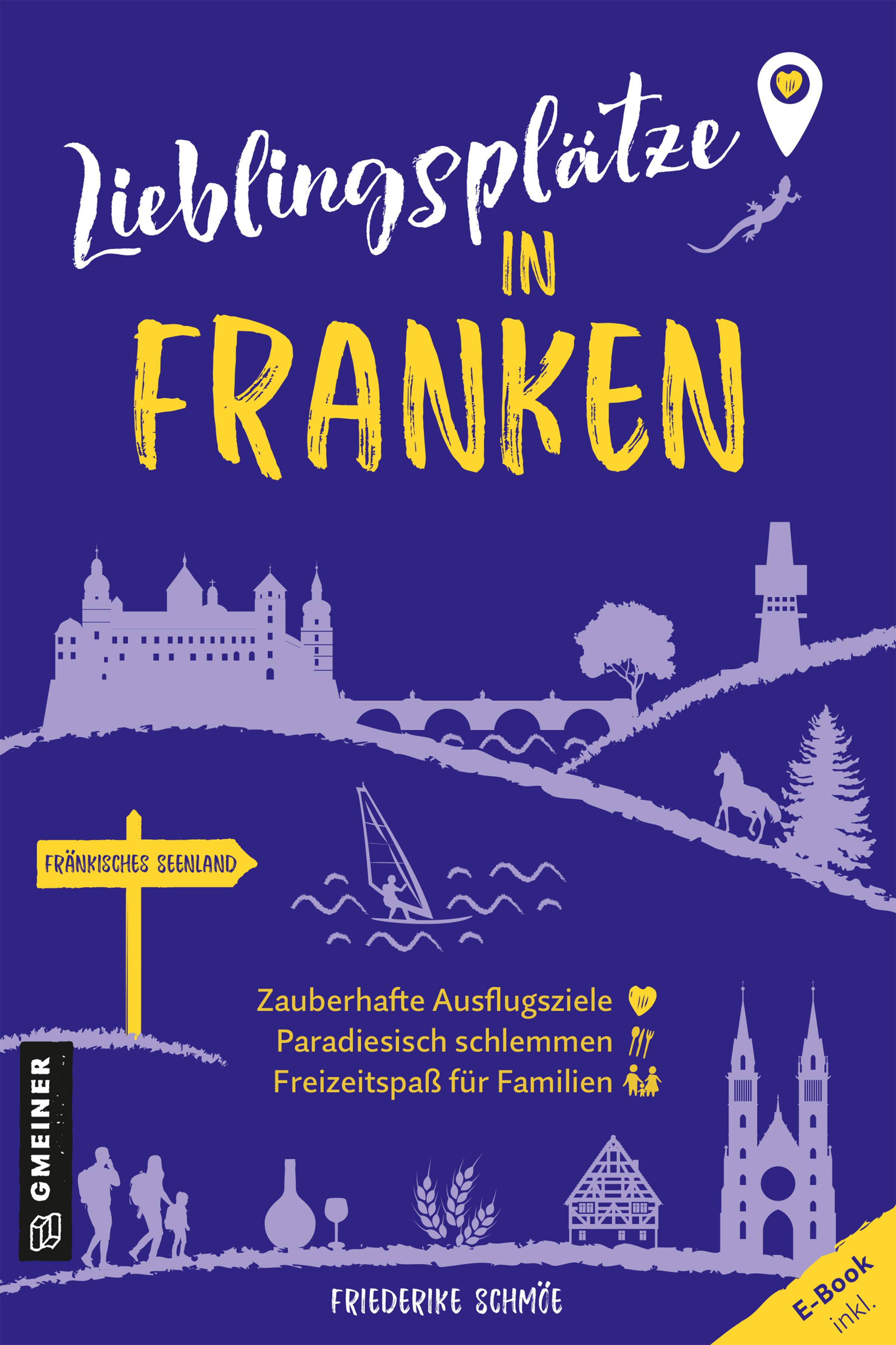 Vorderes Coverbild Lieblingsplätze in Franken