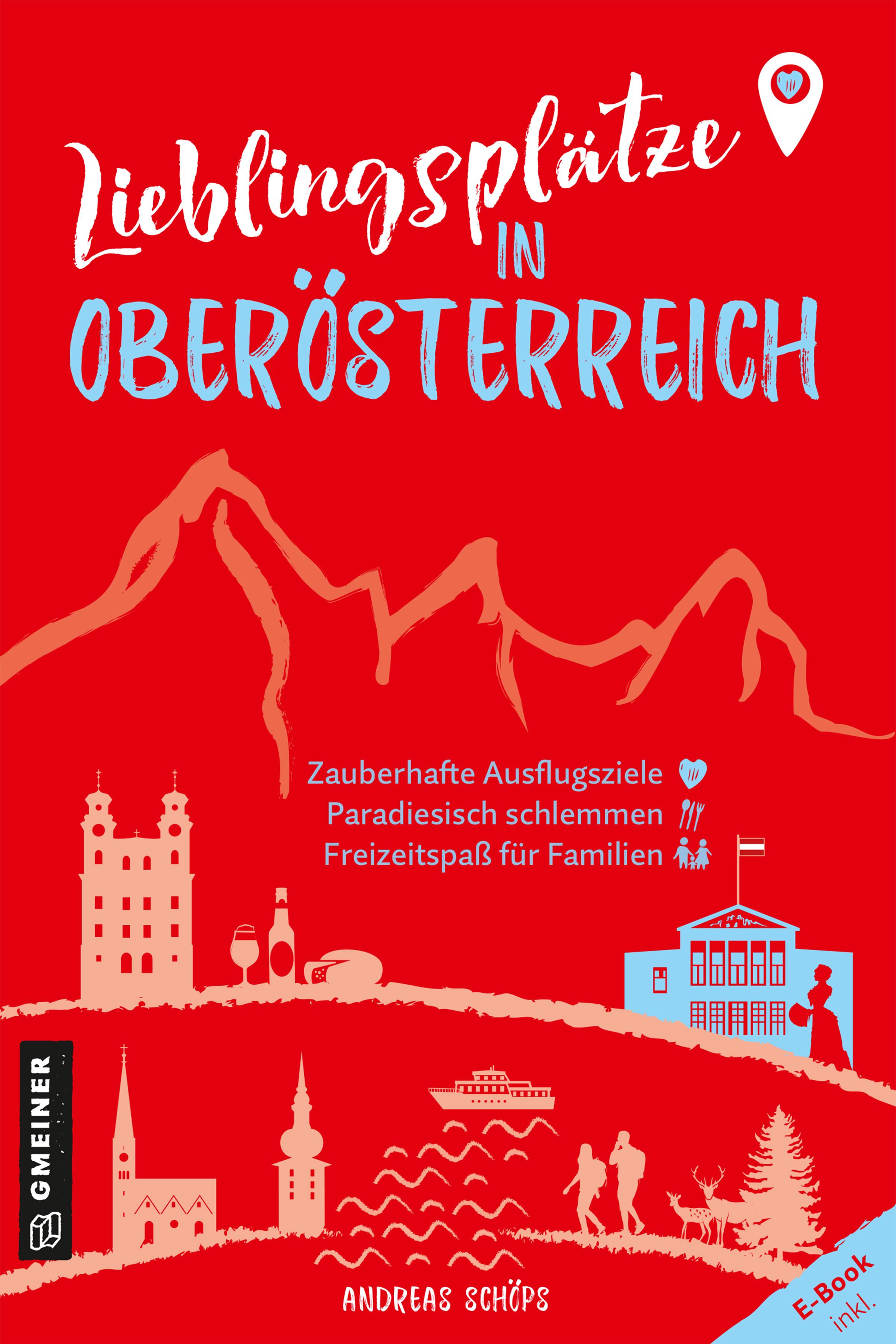 Vorderes Coverbild Lieblingsplätze in Oberösterreich