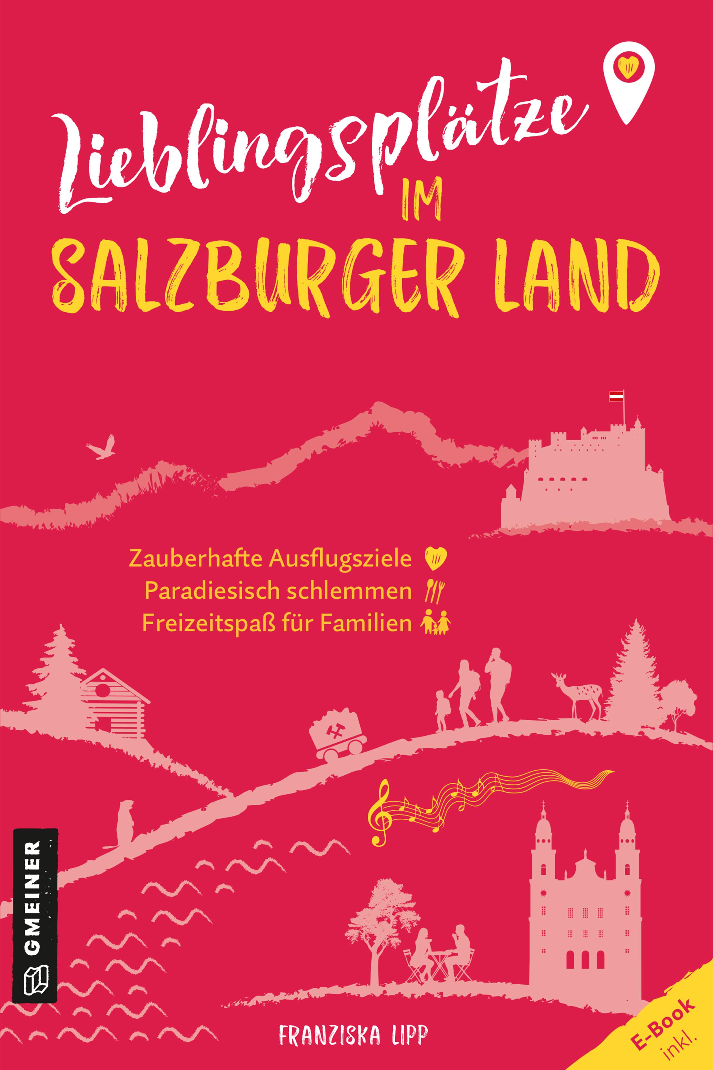 Vorderes Coverbild Lieblingsplätze im Salzburger Land