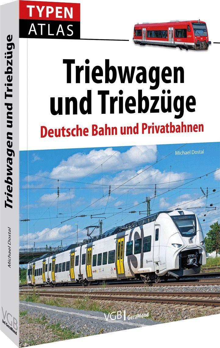 Vorderes Coverbild Typenatlas Triebwagen und Triebzüge