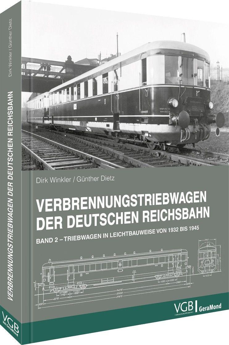 Vorderes Coverbild Verbrennungstriebwagen der Deutschen Reichsbahn - Band 2