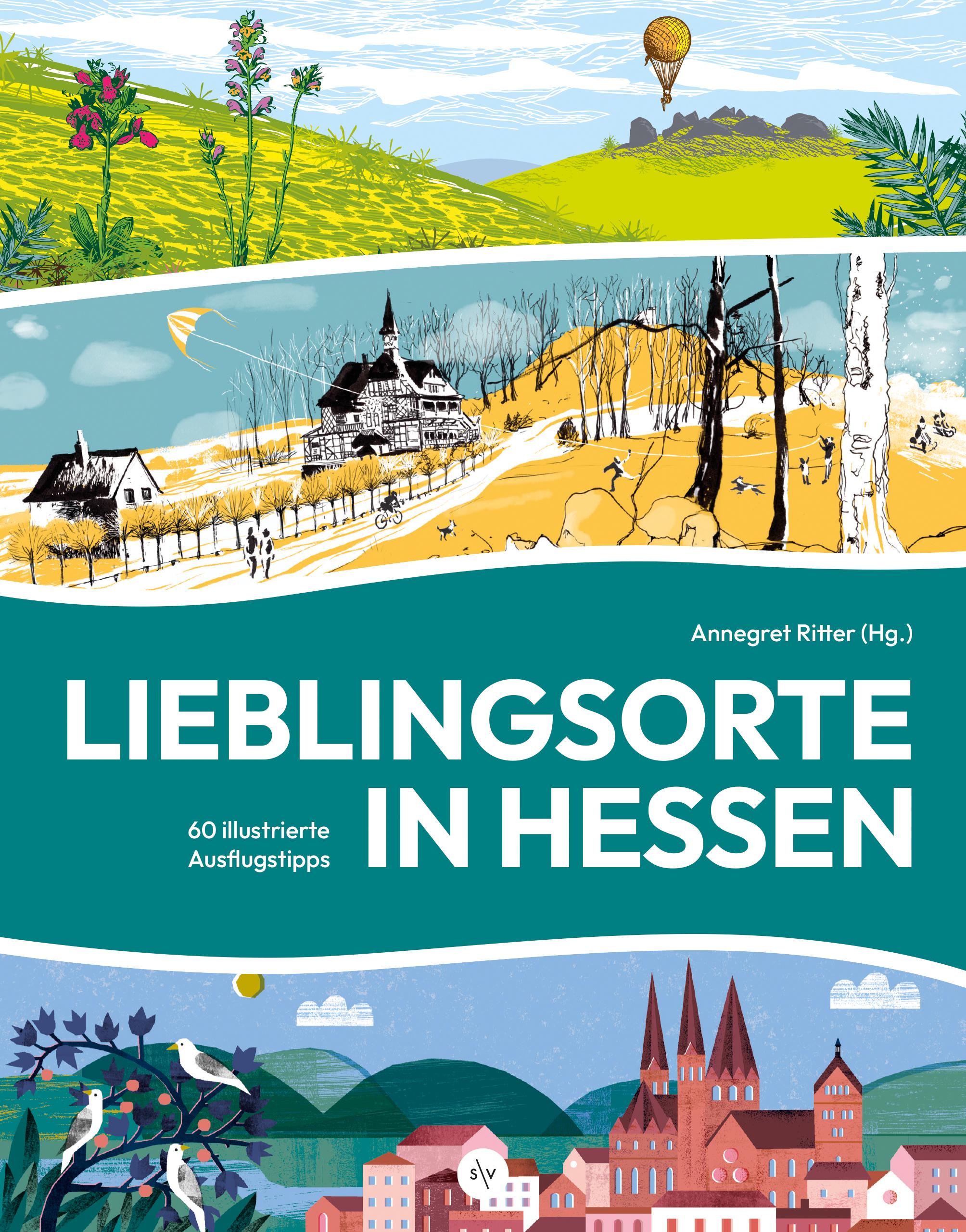 Vorderes Coverbild Lieblingsorte in Hessen