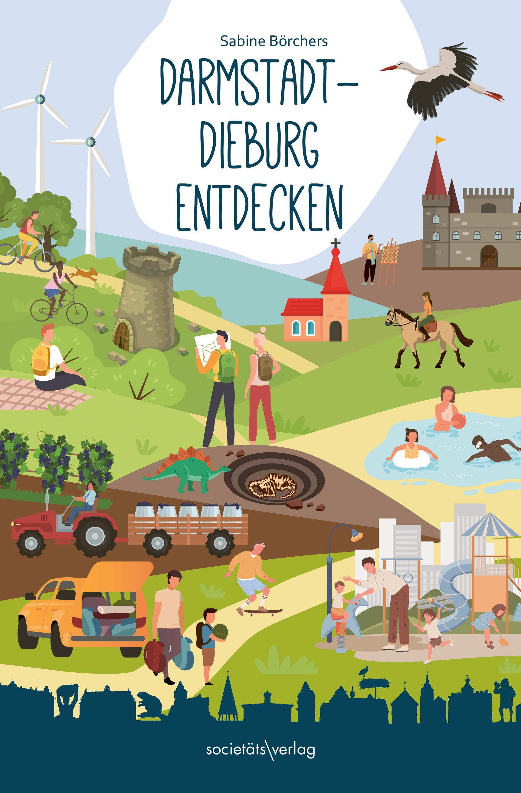Vorderes Coverbild Darmstadt-Dieburg entdecken