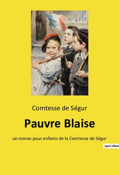 Vorderes Coverbild Pauvre Blaise
