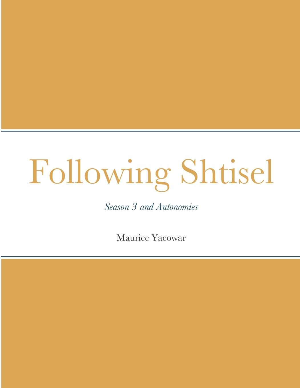 Vorderes Coverbild Following Shtisel