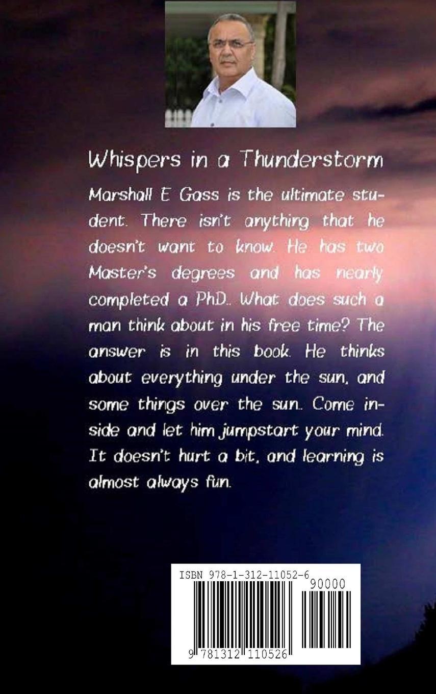 Rückseitencover Whispers in a Thunderstorm