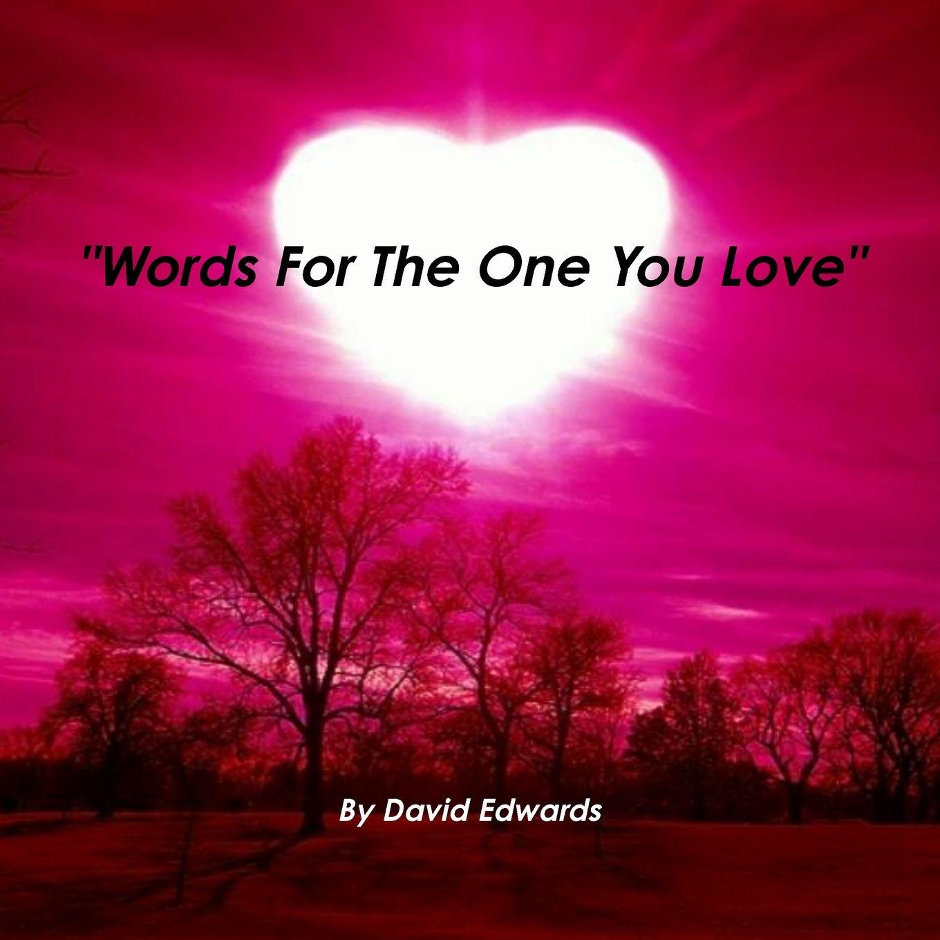 Vorderes Coverbild "Words For The One You Love"