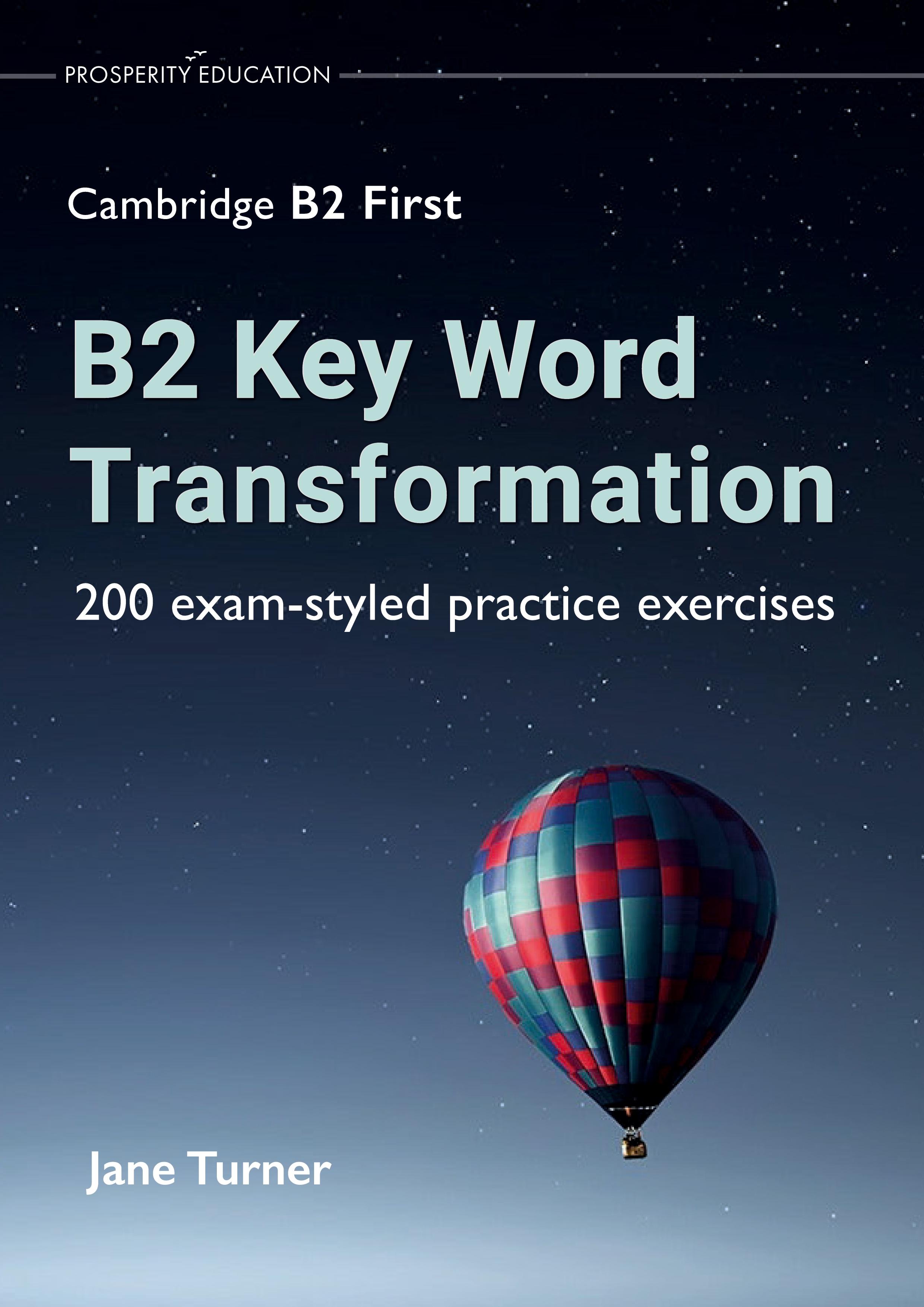 Vorderes Coverbild B2 Key Word Transformation