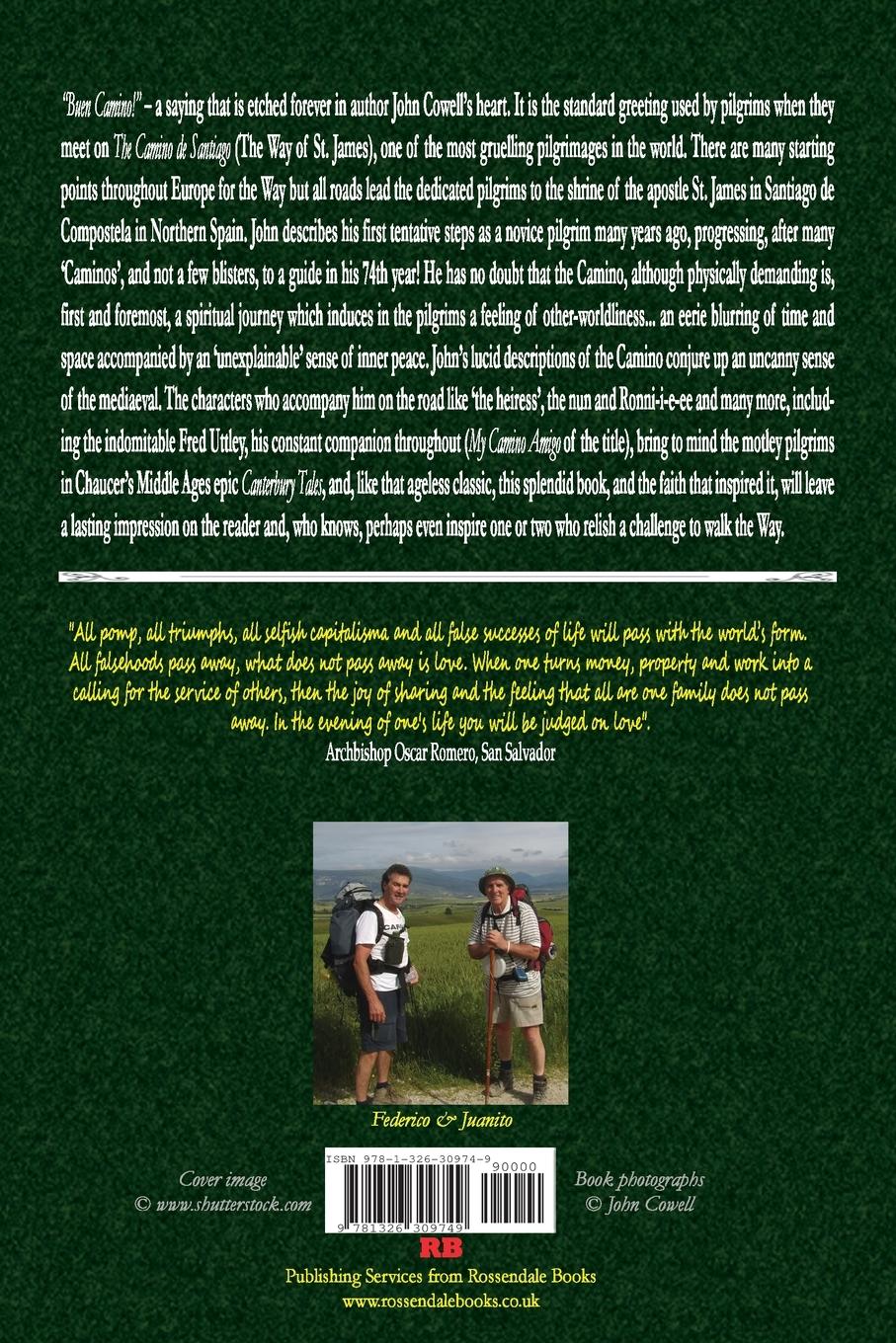 Rückseitencover My Camino Amigo