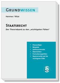 Vorderes Coverbild Grundwissen Staatsrecht