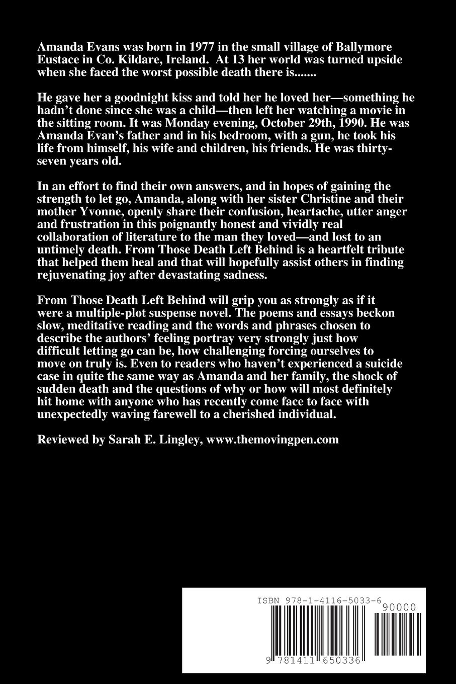 Rückseitencover From Those Death Left Behind