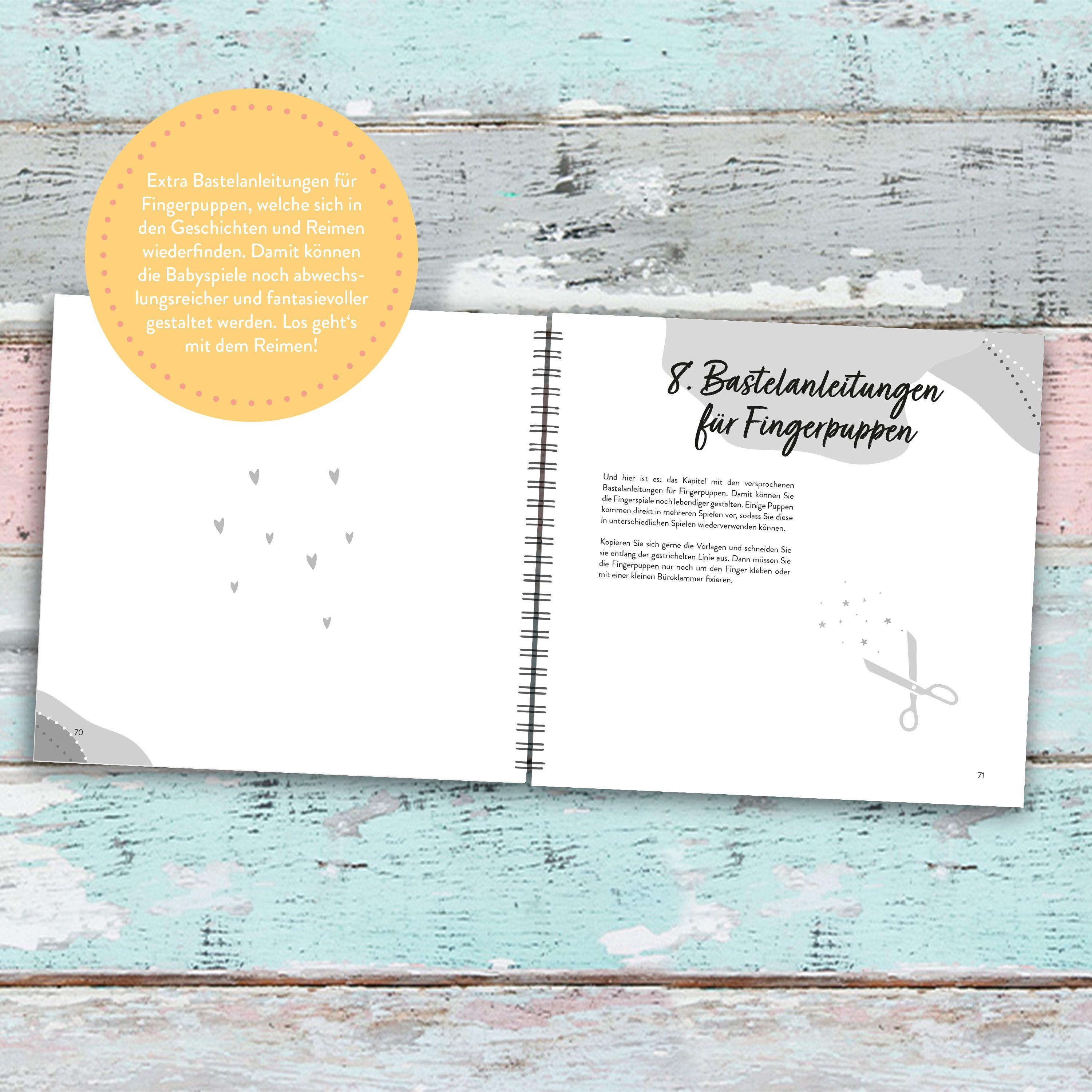 Beispielinhalt (Bild) 60 Fingerspiele für Babys