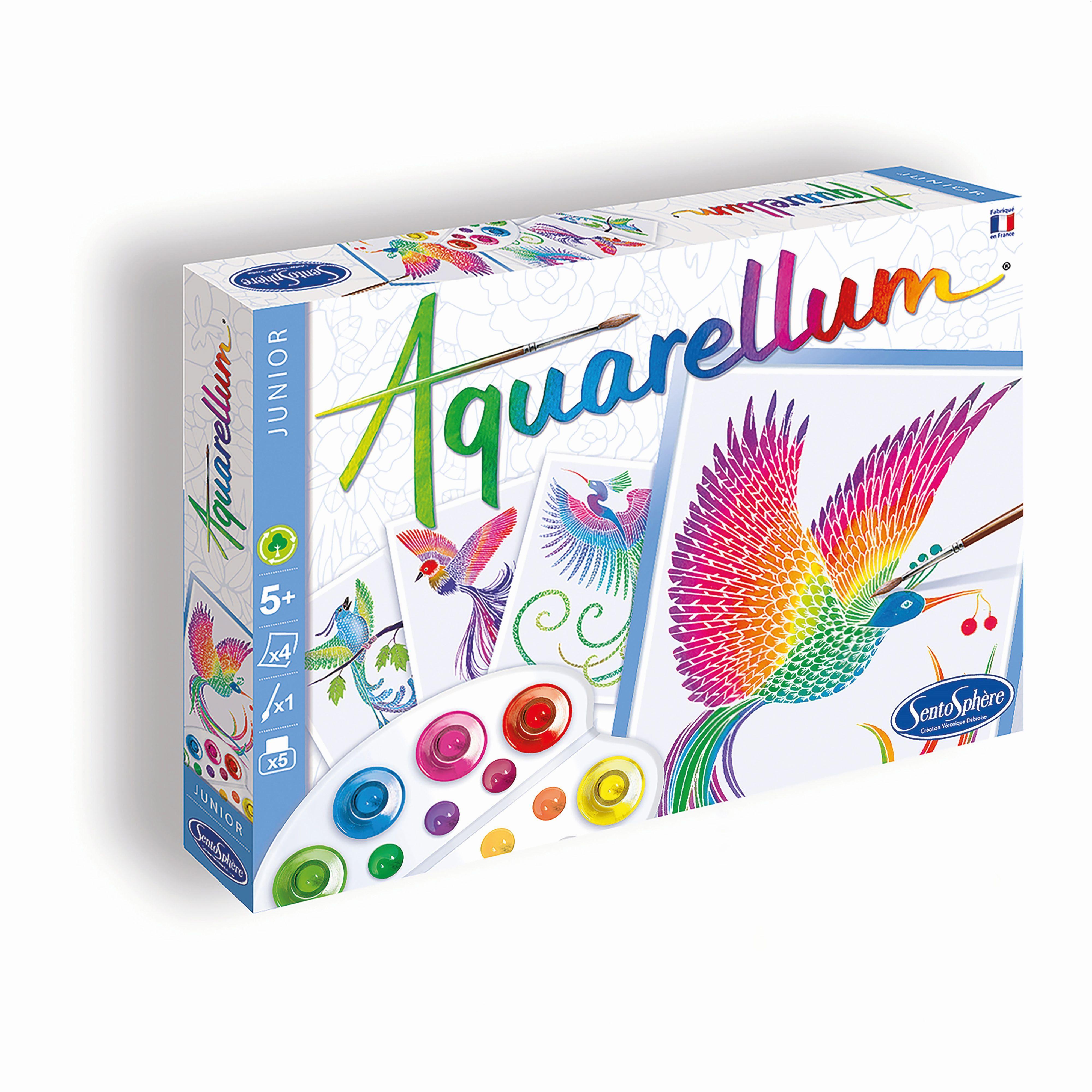 Vorderes Coverbild Sentosphere - Aquarellum Junior Paradiesvögel