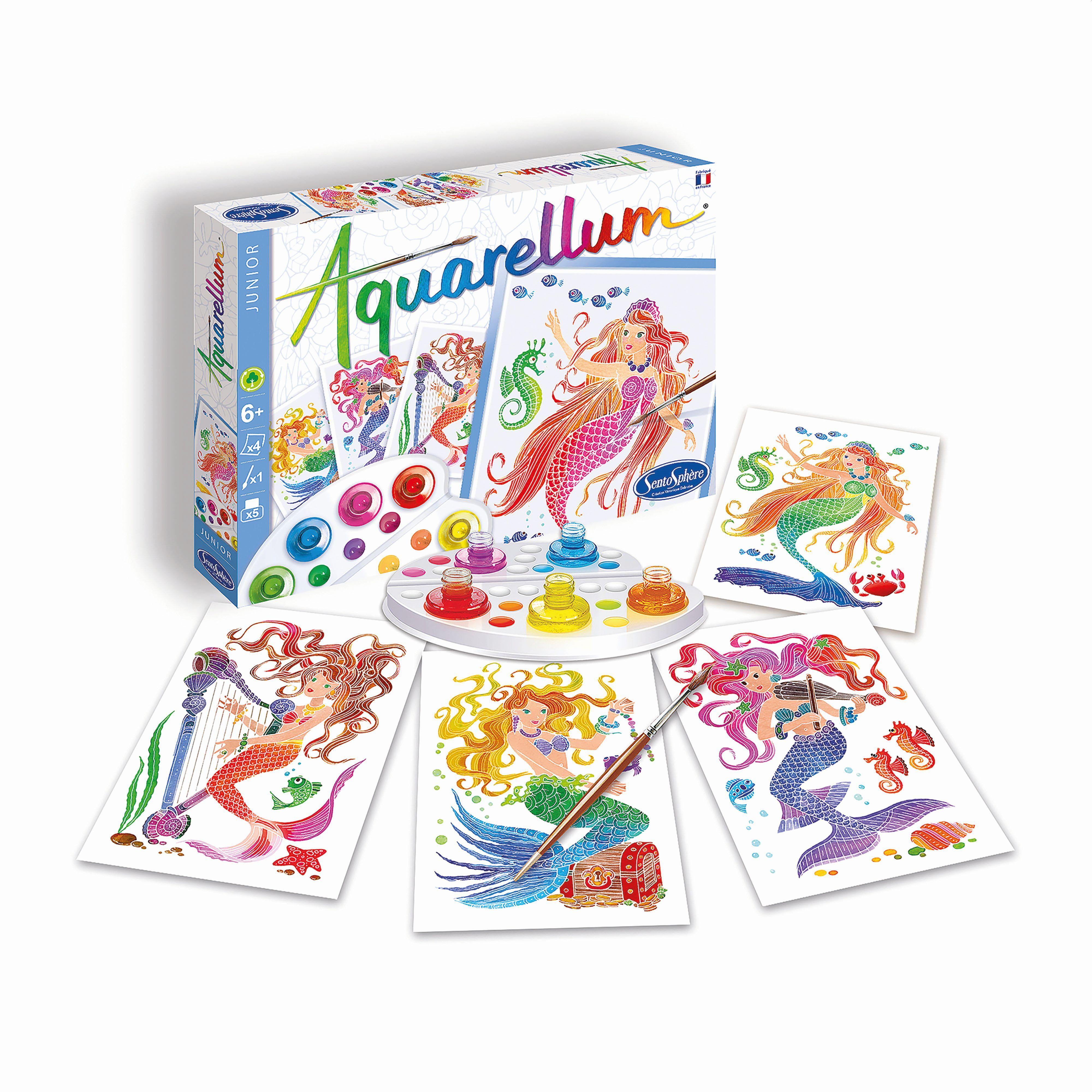 Beispielinhalt (Bild) Sentosphere - Aquarellum Junior Meerjungfrauen