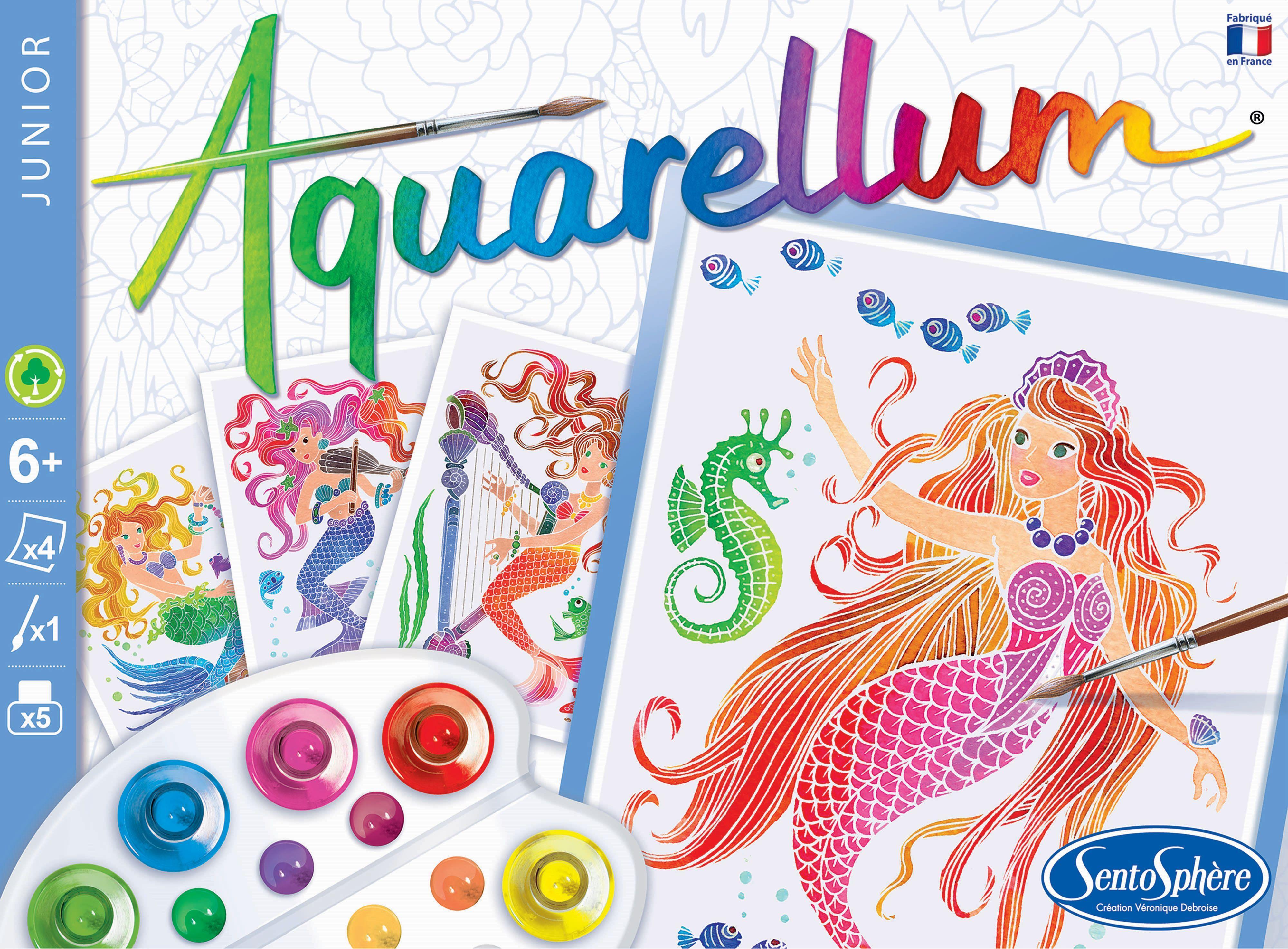 Beispielinhalt (Bild) Sentosphere - Aquarellum Junior Meerjungfrauen