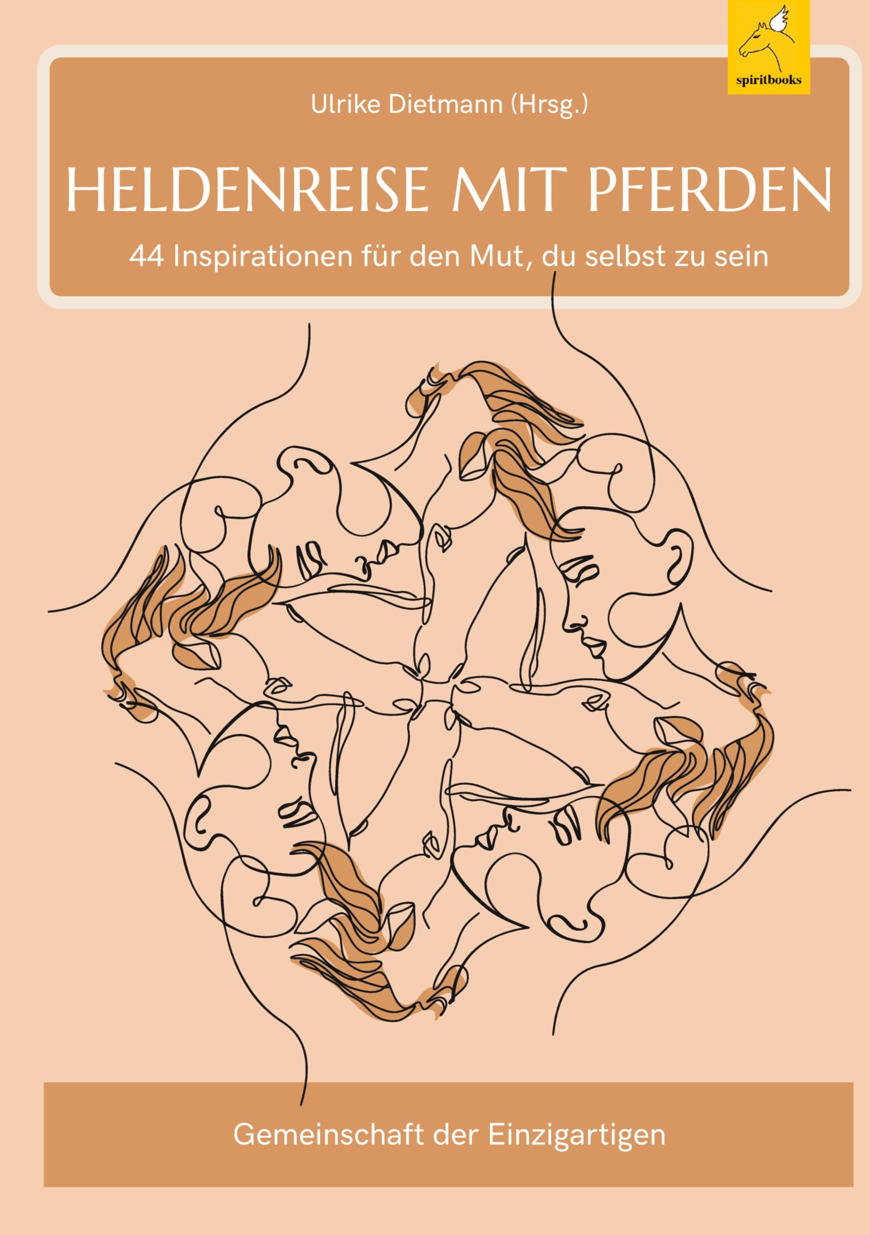 Vorderes Coverbild Heldenreise mit Pferden