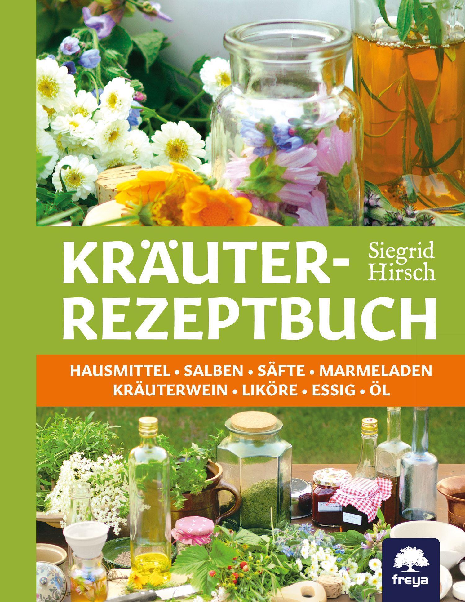 Vorderes Coverbild Kräuter-Rezeptbuch