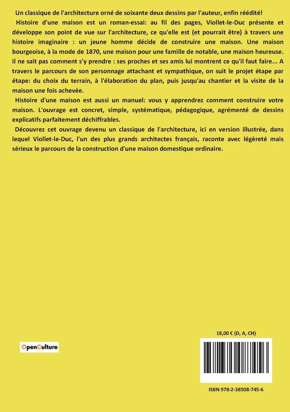 Rückseitencover Comment on construit une maison