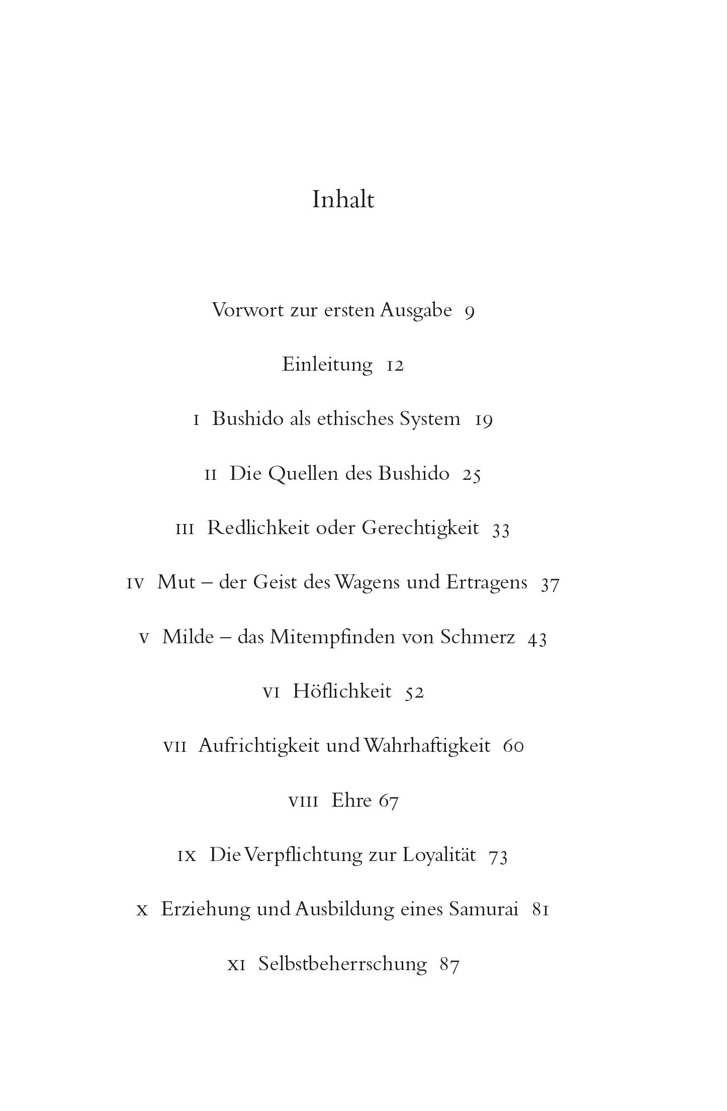 Beispielinhalt (Bild) Bushido