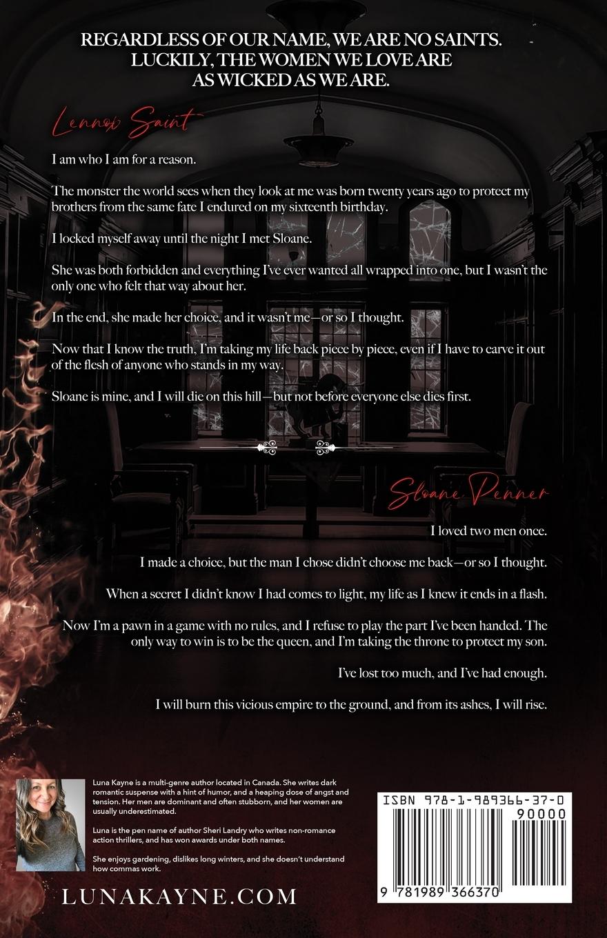 Rückseitencover Savage Saint