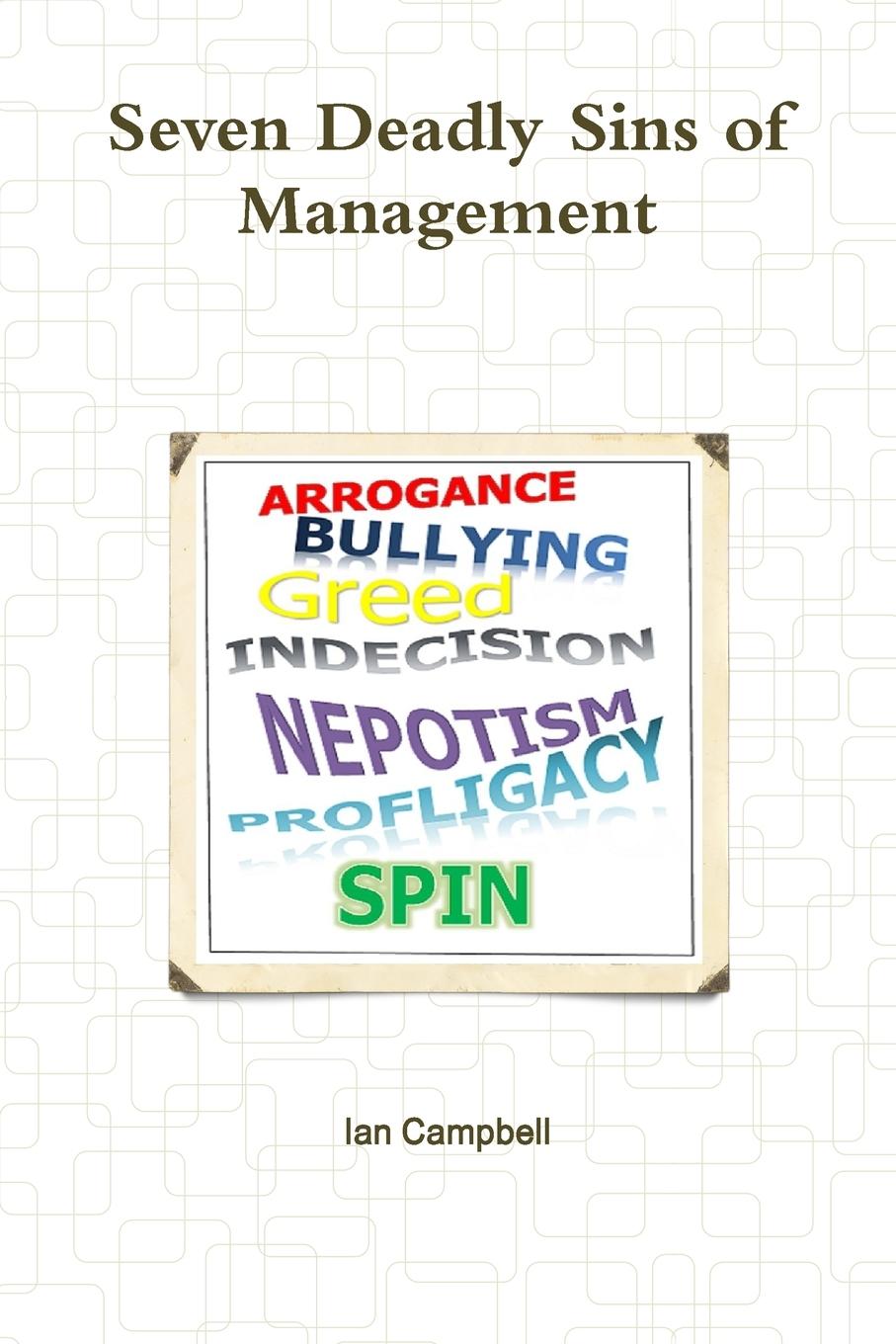 Vorderes Coverbild Seven Deadly Sins of Management