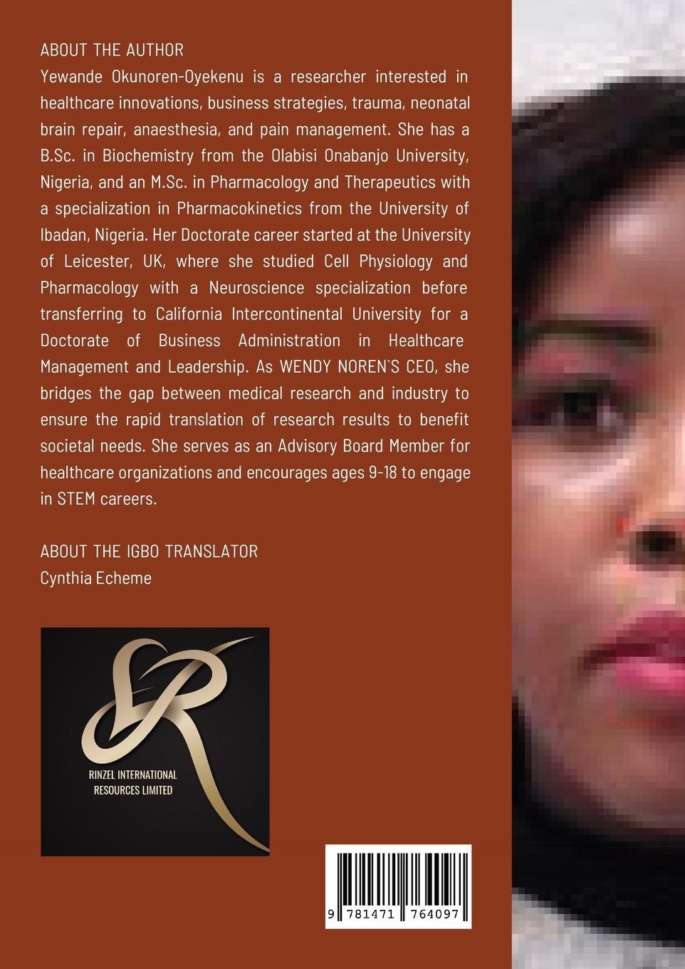 Rückseitencover Nk¿wa nke ngalaba ¿gw¿ ¿gw¿ nye ¿d¿iche nke nwoke na nwaany¿ nke a ch¿p¿tara na mgbake site n'anesthesia.