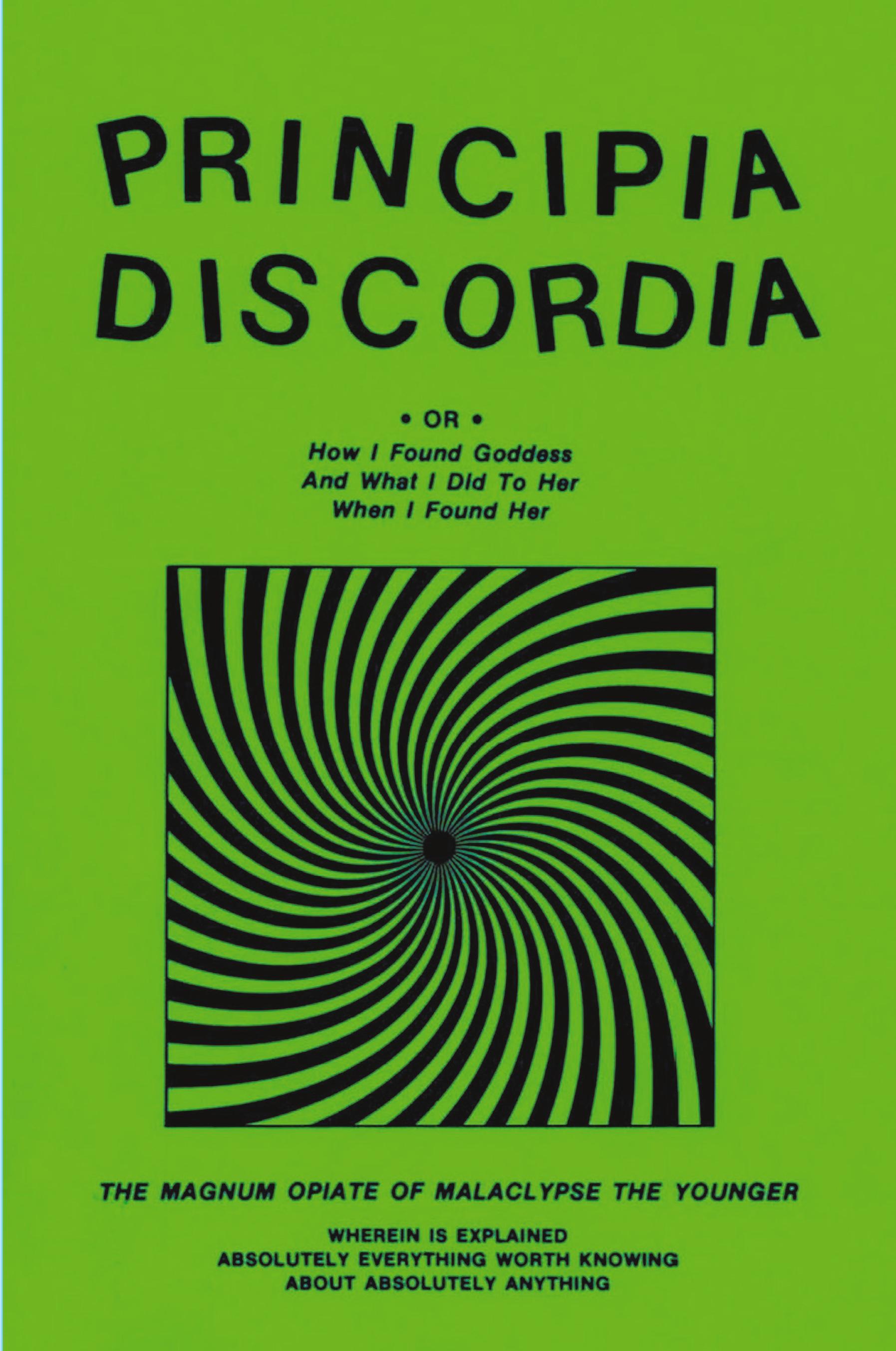 Vorderes Coverbild Principia Discordia