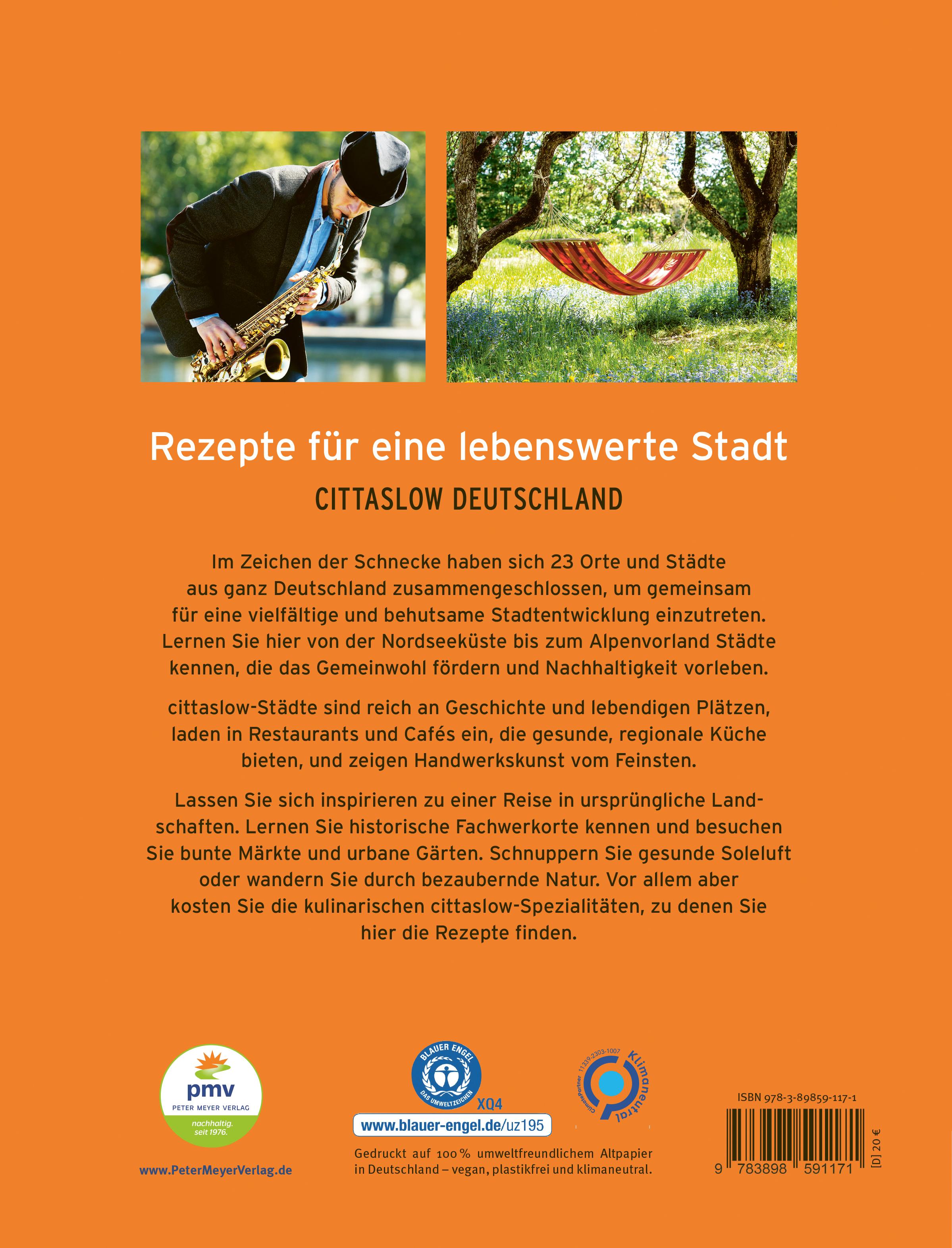 Rückseitencover Rezepte für eine lebenswerte Stadt