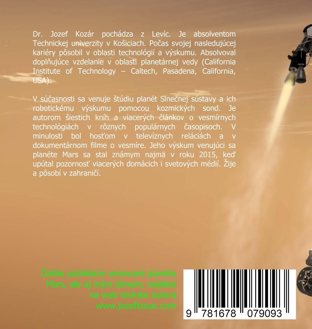 Rückseitencover Mars Perseverance