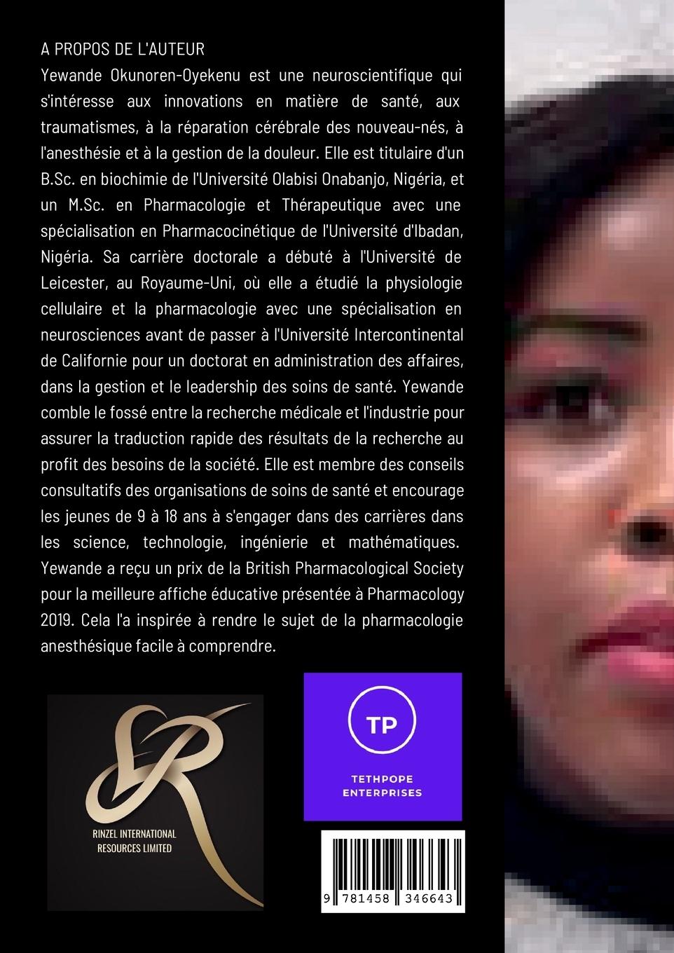 Rückseitencover Explication Pharmacologique De La Différence De Genre Observée Dans La Récupération L'Anesthésie, Nk¿wa nke ngalaba ¿gw¿ ¿gw¿ nye ¿d¿iche nke nwoke na nwaany¿ nke ch¿p¿tara na mgbake site n'anaesthesia. French and Igbo Language for Healthcare Workers.