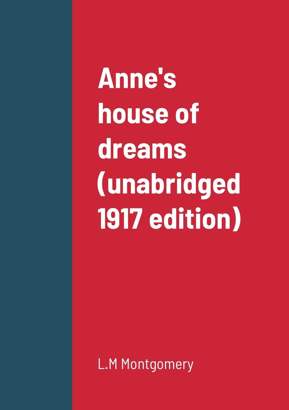 Vorderes Coverbild Anne's house of dreams (unabridged 1917 edition)