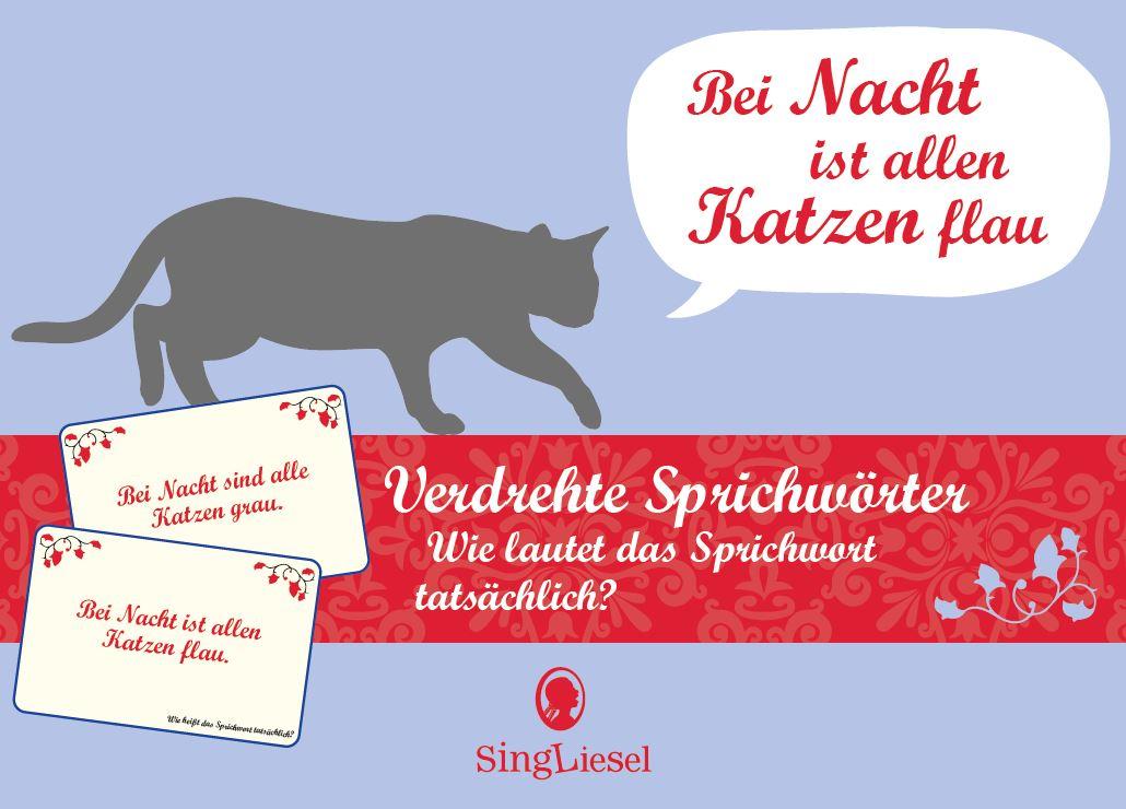 Vorderes Coverbild Verdrehte Sprichwörter. Das lustige Quiz-Spiel für Senioren. Spiele-Box mit 100 Karten
