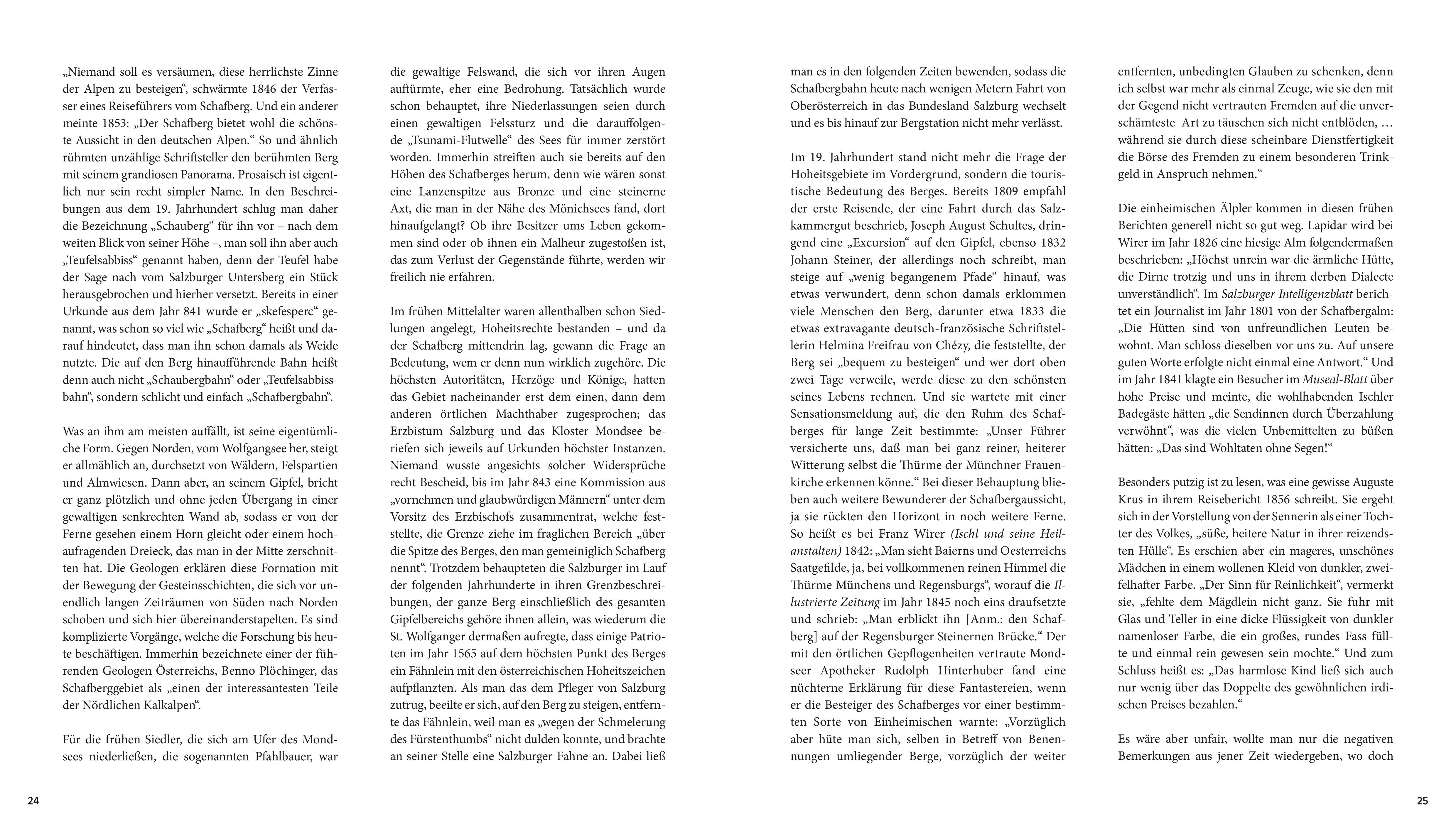 Beispielinhalt (Bild) Rund um den Schafberg