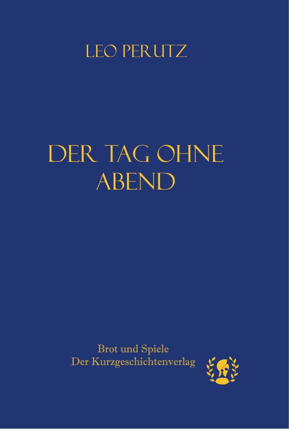 Vorderes Coverbild Der Tag ohne Abend