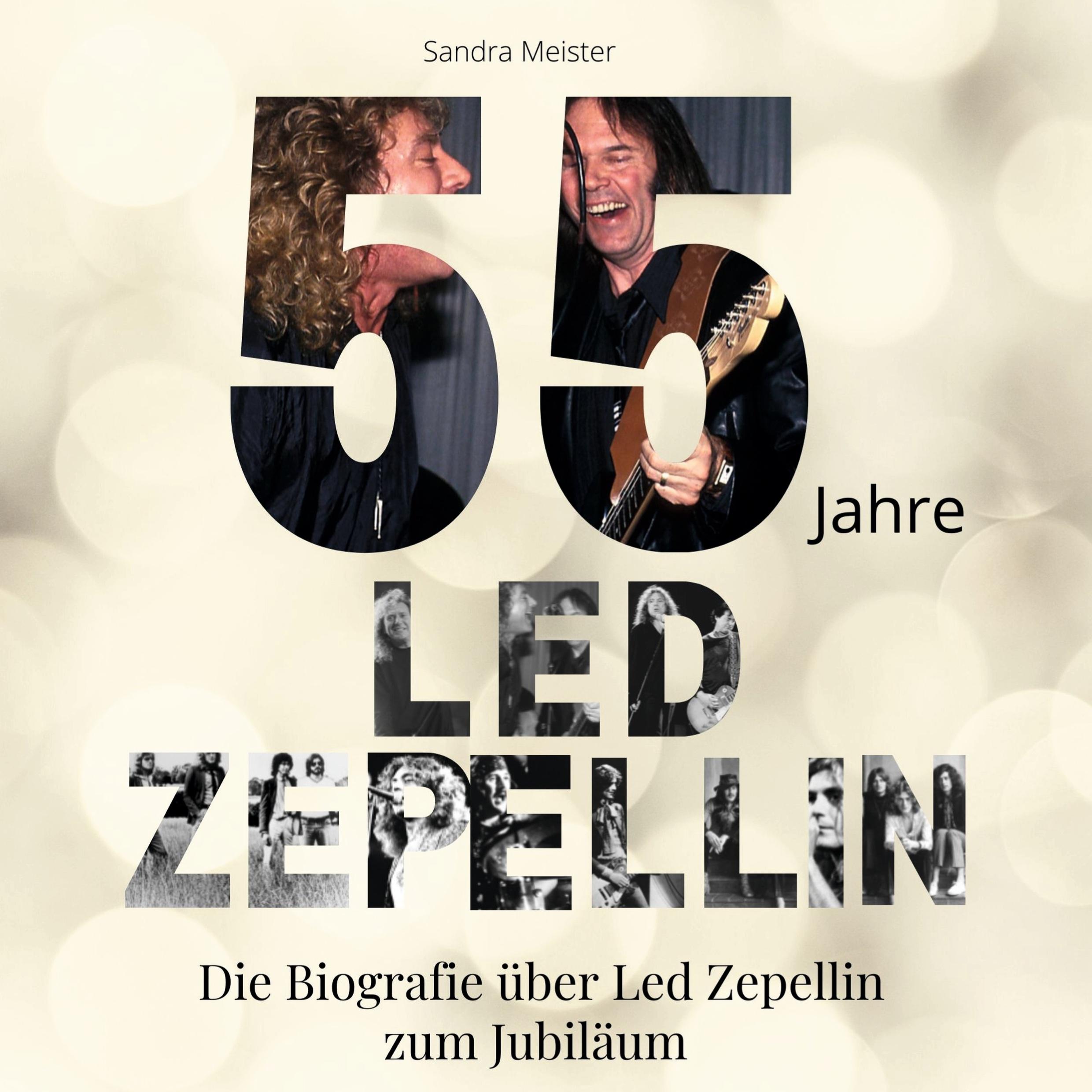 Vorderes Coverbild 55 Jahre Led Zepellin