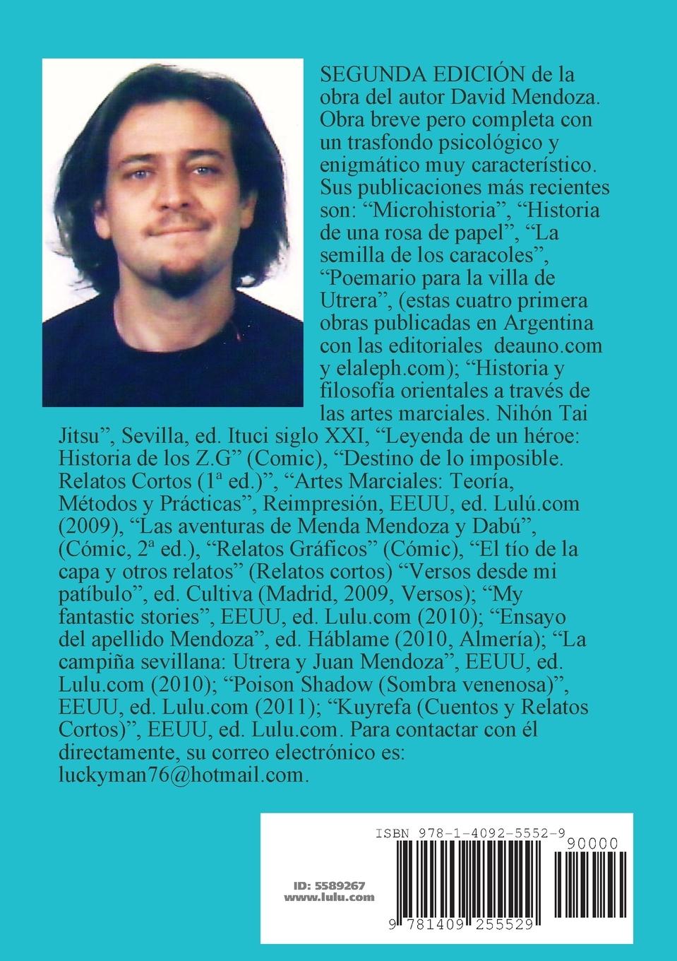 Rückseitencover DESTINO DE LO IMPOSIBLE