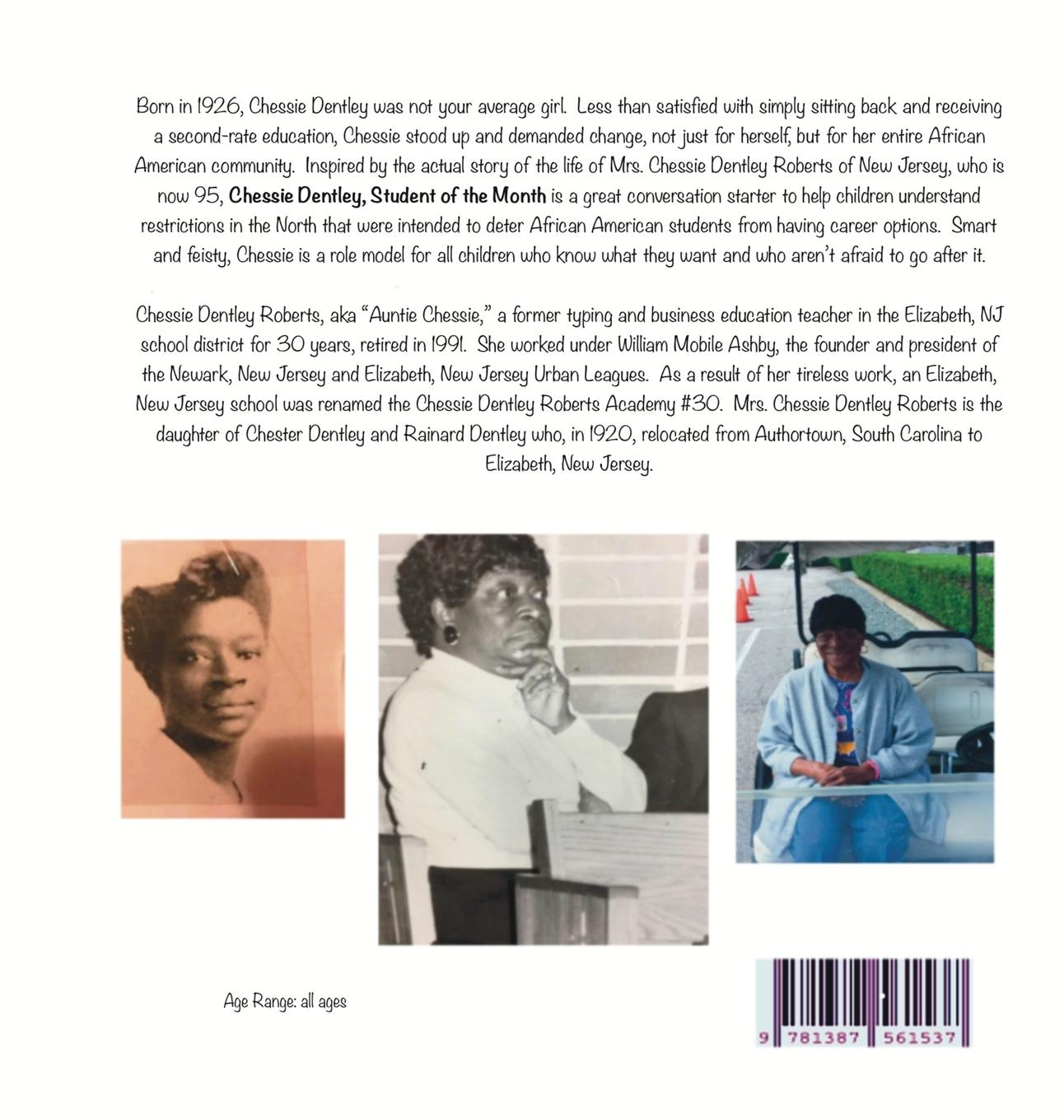 Rückseitencover Chessie Dentley, Student of the Month