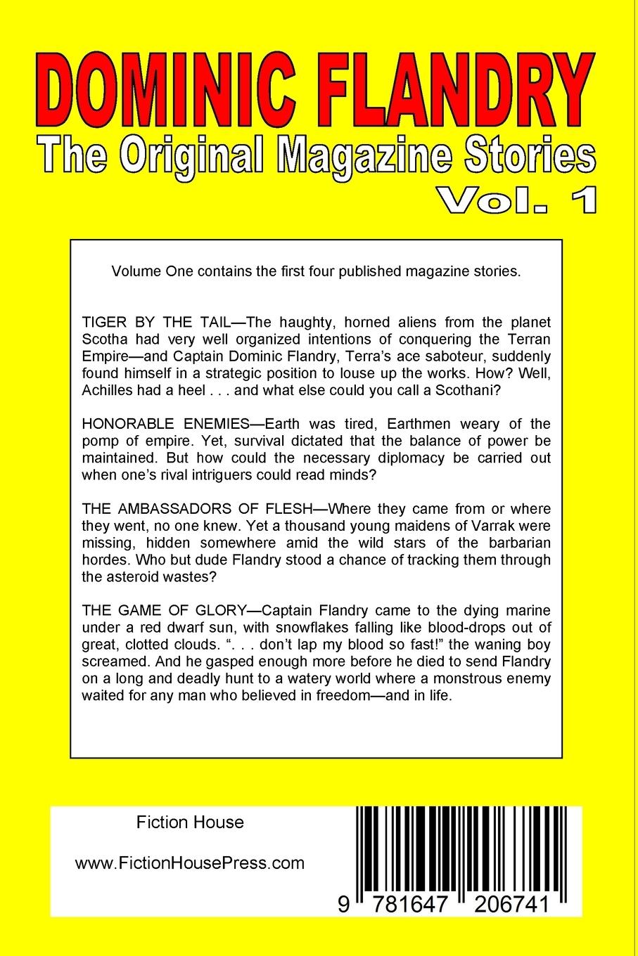 Rückseitencover Dominic Flandry, Vol. 1