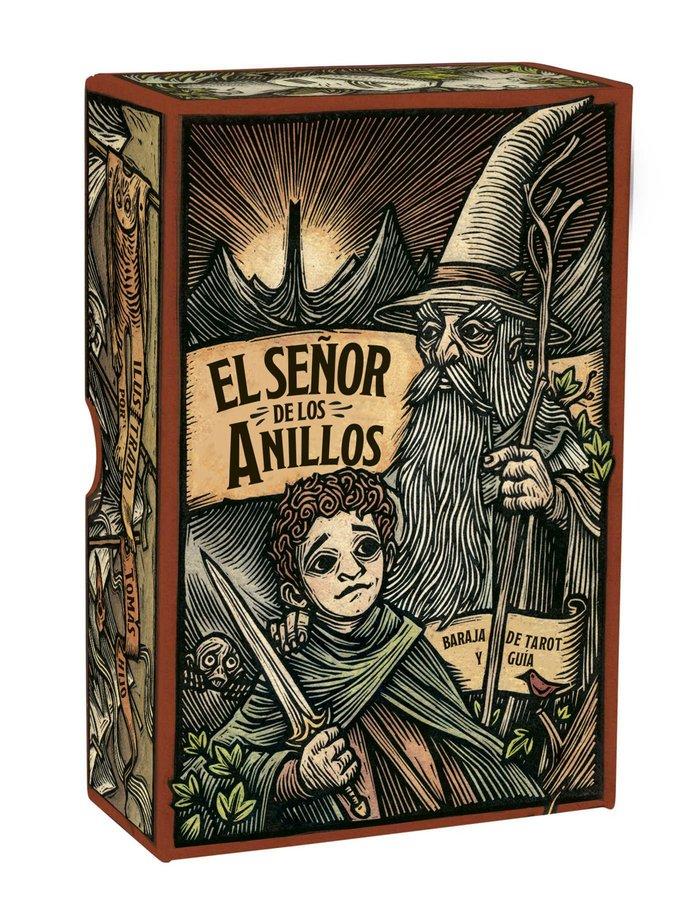 Vorderes Coverbild Tarot "El señor de los anillos"