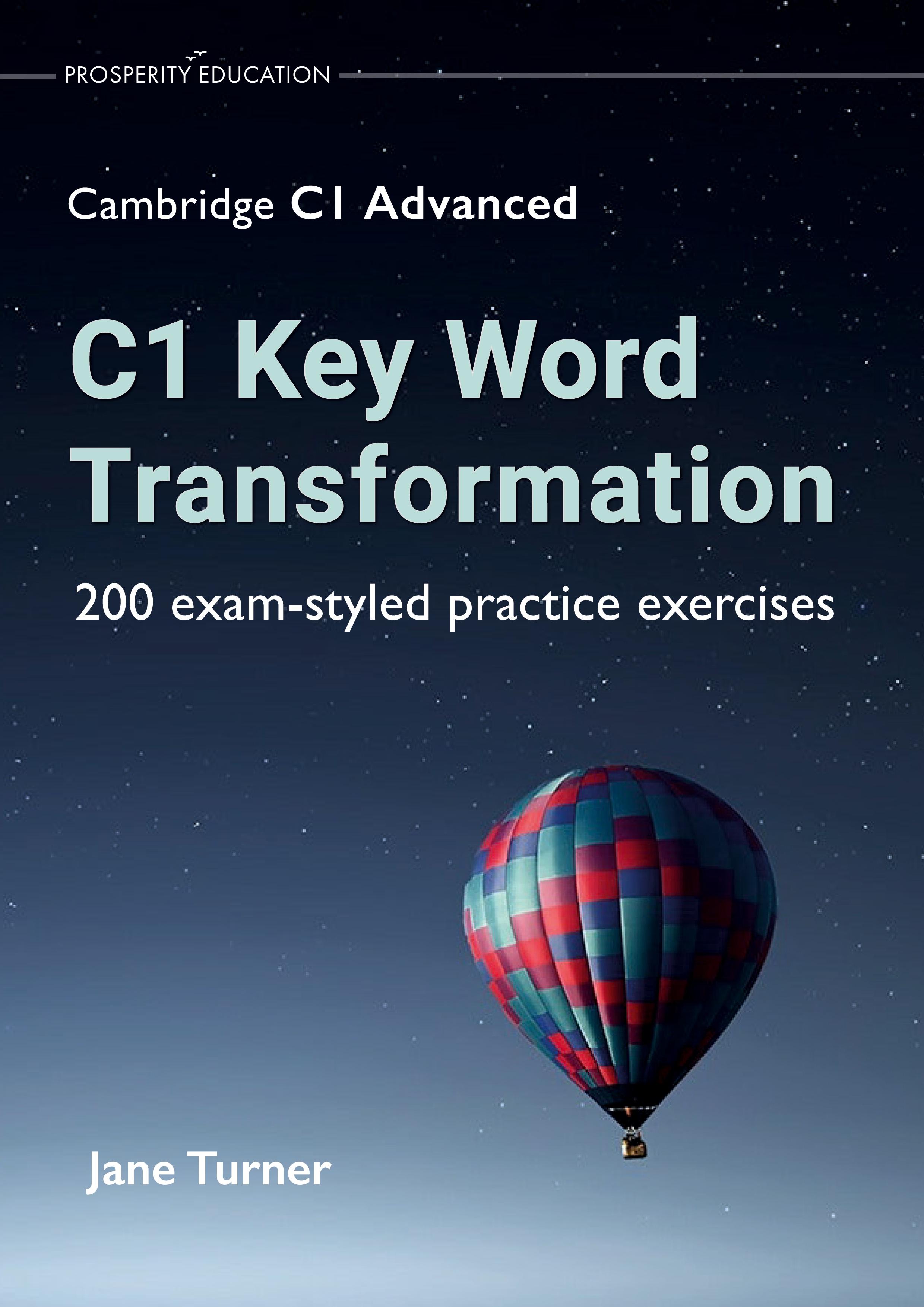 Vorderes Coverbild C1 Key Word Transformation