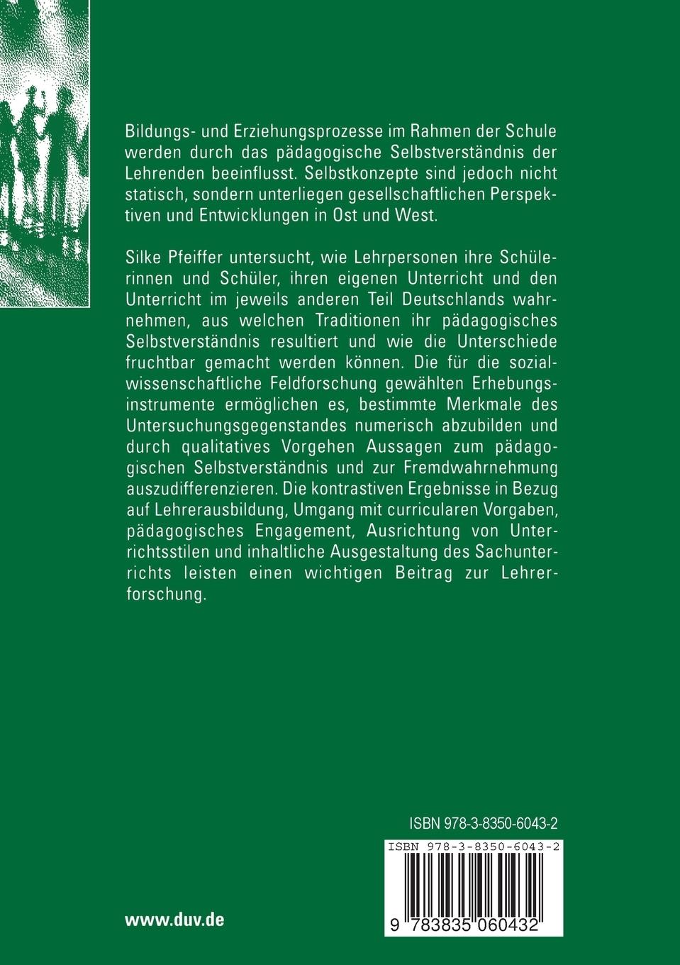 Rückseitencover Schule und Sachunterricht in Ost- und Westdeutschland