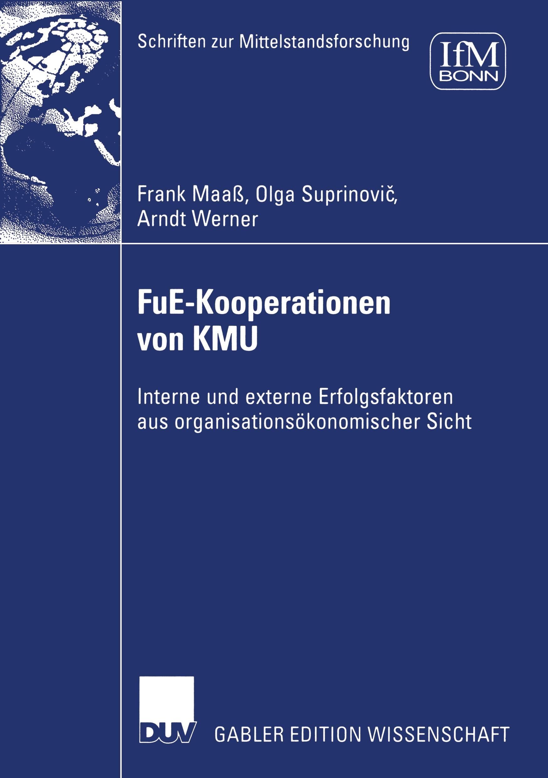 Vorderes Coverbild FuE-Kooperationen von KMU