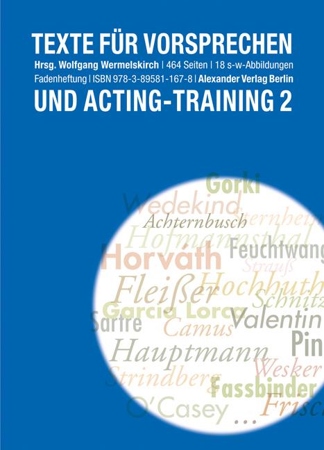 Vorderes Coverbild Texte für Vorsprechen und Acting-Training 2
