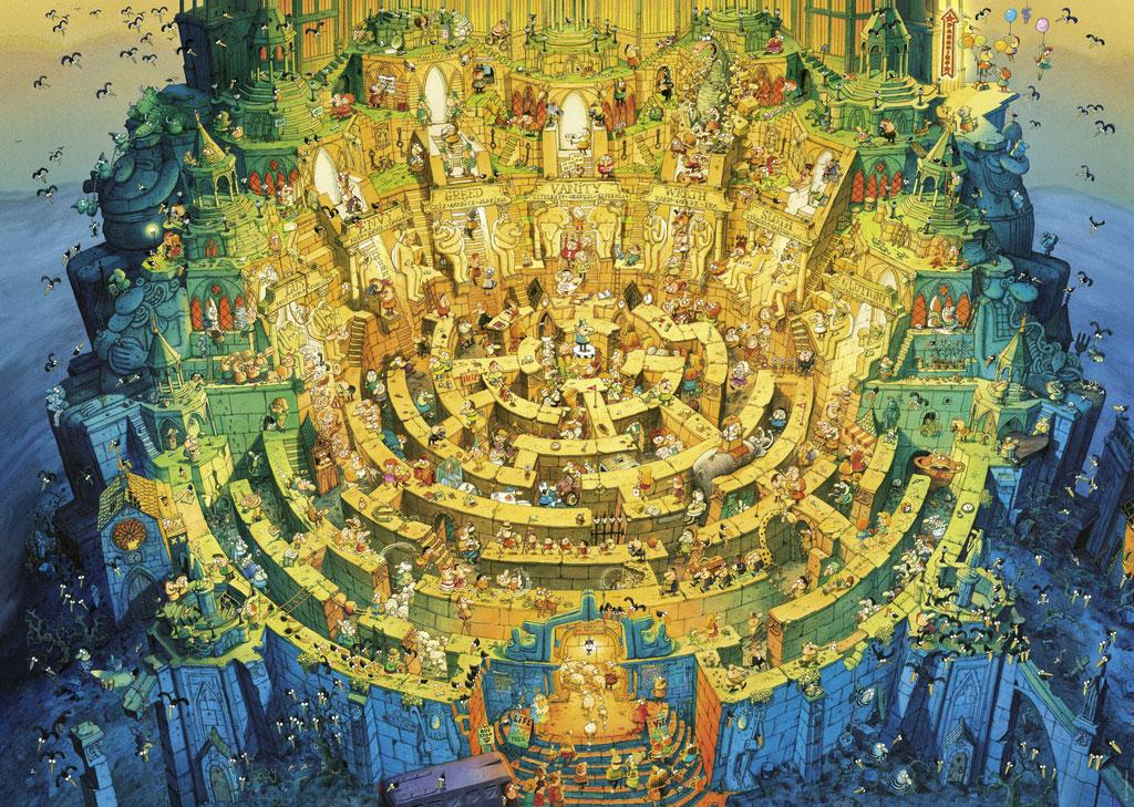 Beispielinhalt (Bild) Deep Down - Puzzle 2000 Teile