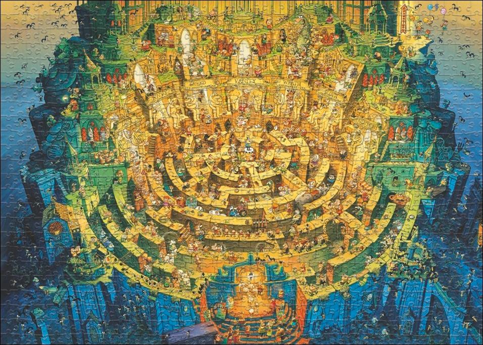 Beispielinhalt (Bild) Deep Down - Puzzle 2000 Teile