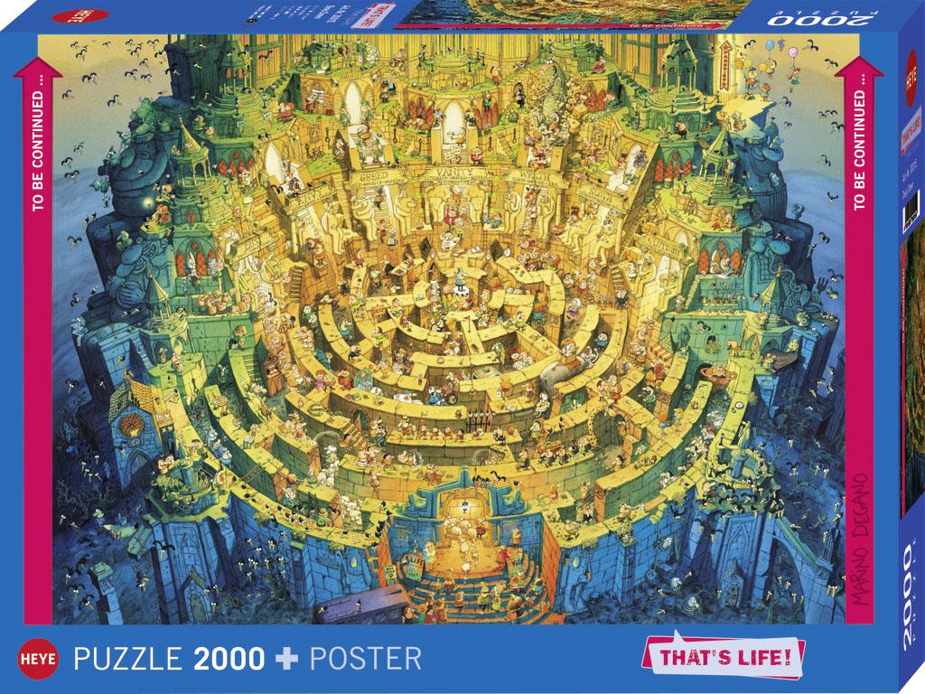 Vorderes Coverbild Deep Down - Puzzle 2000 Teile