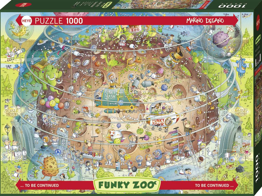 Vorderes Coverbild Cosmic Habitat Puzzle 1000 Teile
