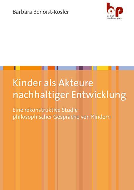 Vorderes Coverbild Kinder als Akteure nachhaltiger Entwicklung