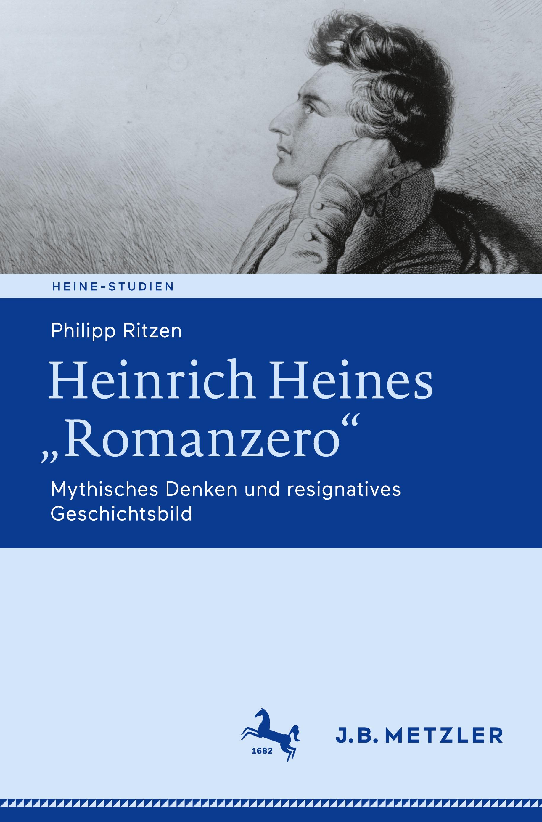 Vorderes Coverbild Heinrich Heines "Romanzero"
